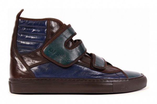 raf simons leather ankle sneakers Raf Simons Premium Leather Ankle Sneakers