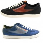 NEW DIESEL  Men’s Black Blue Eagle  Shoes Sneakers