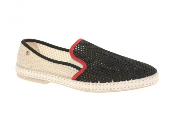 Rivieras Hot Roads Tricolour Slip-On Shoes