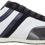 Hugo Boss Mens Siltor Open White Grey Black Lace-Up Sneakers Shoes  Trainers