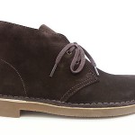 [82289] Mens Clarks Bushacre Desert Boot II Brown Suede Rubber Bottom Casual
