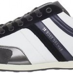 Hugo Boss Mens Siltor Open White Grey Black Lace-Up Sneakers Shoes  Trainers
