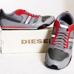 Diesel Shoes Gunner Designer Frost Grey Men New