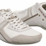 DIESEL Korbin II Men’s Shoes Size US 11  EU 44.5 White / Taupe