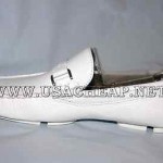 Hugo Boss Men’s Leather Shoes Dreper US White Loafers # 50222144 NEW IN BOX 8.5