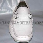 Hugo Boss Men’s Leather Shoes Dreper US White Loafers # 50222144 NEW IN BOX 8.5