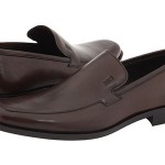Hugo Boss Mens Chesterfield Medium Brown Slip-on Business Loafers Dress Shoes