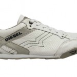Diesel Mens Eagle Loop Y00213 PS749 H4227 White Lace Up Fashion Sneakers Shoes