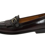 Cole Haan Mens Pinch Buckle Burgundy Slip-On Business Casual Dress Loafers Shoes