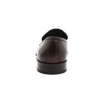 Hugo Boss Mens Chesterfield Medium Brown Slip-on Business Loafers Dress Shoes