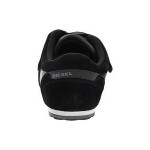 DIESEL MATTHEW LEATHER MEN’S CASUAL SHOES BLACK Y00510PR216-T8013 SELECT SIZE