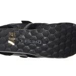 DIESEL MATTHEW LEATHER MEN’S CASUAL SHOES BLACK Y00510PR216-T8013 SELECT SIZE