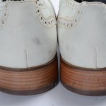 COLE HAAN 11 M ivory nubuck leather NIKE AIR COLTON wing tip oxford shoe $198