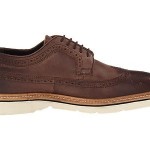 Hugo Boss Mens Bravox Dark Brown Lace-up Wingtip Business Casual Oxfords Shoes