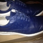 COLE HAAN Men’s Nike Air CONNER – Ostrick Print Sneaker – Navy – 10.5 M