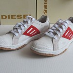 Diesel  Boksich White Sneakers. Size 12