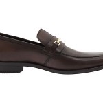 Hugo Boss Mens Carl Dark Brown Slip-on Business Casual Bit Loafers Dress Shoes