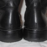 Mens Hugo Boss Black Leather Hugo Motorcycle Boots-Size 42 1/2 (Eur) 9.5 (U.S)