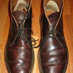 Clarks Originals Distressed Brown Beeswax  Desert Boots Size 11 Made in England