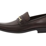 Hugo Boss Mens Carl Dark Brown Slip-on Business Casual Bit Loafers Dress Shoes