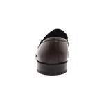 Hugo Boss Mens Carl Dark Brown Slip-on Business Casual Bit Loafers Dress Shoes