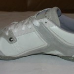 Diesel Excurse Sneakers, Leather Upper, White / Gray, US Men’s 12, New