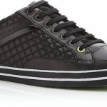 HUGO BOSS Mens Shoes Fashion Black Sneakers APACHE WAFER – BOSS GREEN New In Box
