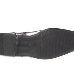 Hugo Boss Mens Vernus Black Wingtip Lace-up Casual Oxfords Formal Dress Shoes
