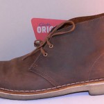 Men’s CLARKS DESERT BOOTS Beeswax Leather Sz 11 US STORE DISPLAY $120