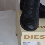 Diesel Mens Chilly Black Fashion Sneaker Size 12 NEW SAME DAY SHIPPING