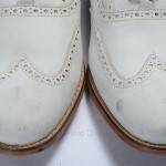 COLE HAAN 11 M ivory nubuck leather NIKE AIR COLTON wing tip oxford shoe $198
