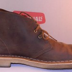 Men’s CLARKS DESERT BOOTS Beeswax Leather Sz 11 US STORE DISPLAY $120