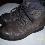 Men’s Diesel Leather Boots Size 10