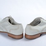COLE HAAN 11 M ivory nubuck leather NIKE AIR COLTON wing tip oxford shoe $198