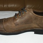 Cole Haan Air Blythe Calfskin Overlay Cap Toe Oxfords,  Brown, 8.5 M, New