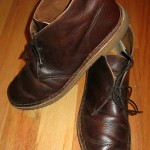 Clarks Originals Distressed Brown Beeswax  Desert Boots Size 11 Made in England