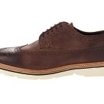 Hugo Boss Mens Bravox Dark Brown Lace-up Wingtip Business Casual Oxfords Shoes