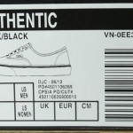 Vans Authentic VN-0EE3BKA NIB All Black Canvas Shoes Men