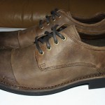 Cole Haan Air Blythe Calfskin Overlay Cap Toe Oxfords,  Brown, 8.5 M, New