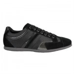 HUGO BOSS Mens Black Shoes Fashion Sneakers, SILTOR by BOSS Orange, New In Box