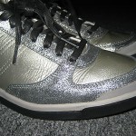 Men’s Silver DIESEL “Deep” Sneakers size 9 9.5 VERY RARE!! LIKENEW!! Shoes