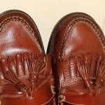 Men’s Cole Haan Brown Leather Kiltie Tassel Loafers Sz 10 M