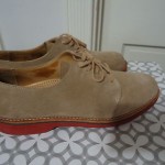 **COLE HAAN** Men’s (8.5M) Preppy, CAMEL Suede Lace Up OXFORD Dress/Casual Shoes