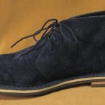 NEW COLE HAAN Mens Blue Suede Chukka Shoes Ankle Boots Size 9