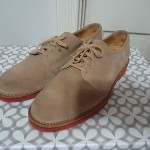 **COLE HAAN** Men’s (8.5M) Preppy, CAMEL Suede Lace Up OXFORD Dress/Casual Shoes
