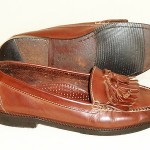 Men’s Cole Haan Brown Leather Kiltie Tassel Loafers Sz 10 M