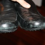 COLE HAAN AIR BLACK LEATHER CASUAL DRESSY SHOES SZ. 10.5 MENS