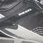 New DIESEL “Lawndale”  Men’s Black Lace-up Sneakers Size 8 NWT Retail $ 75