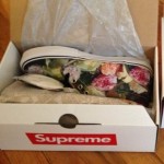 SUPREME X VANS  POWER CORRUPTION Floral camo 2013s/s
