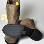 $395 NEW DIESEL Mudd Brown 78 SINS Suede Leather Pull On Boots Men’s 41/8.5